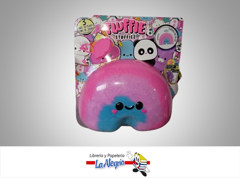 PELUCHE FLUFFIE STUFFIEZ RAINBOW-ARC-EN-CIEL 594161EUC MARCA KOMCED