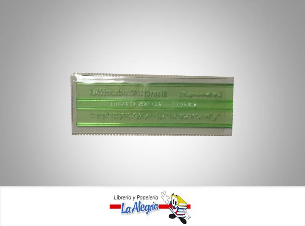 NORMOGRAFO LOGAREX 0.7 MM VERDE