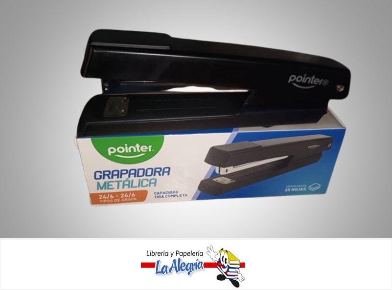 ENGRAPADORA METALICA TIRA COMPLETA ST-2318-G; 24/6-8-26/6 MARCA POINTER