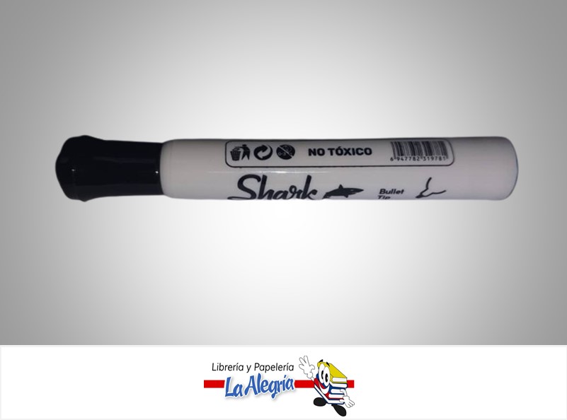 MARCADOR ACRILICO PIZARRA NEGRO UND MARCA SHARK