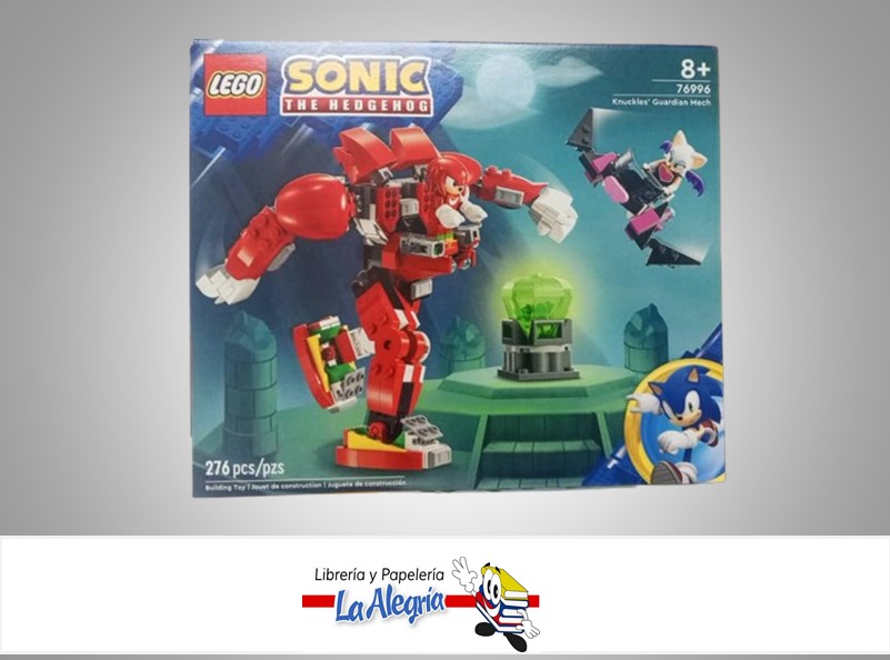JUEGO DIDACTICO LEGO 76996; 276 PIEZAS SONIC THE HEDGEHOG MARCA LEGO