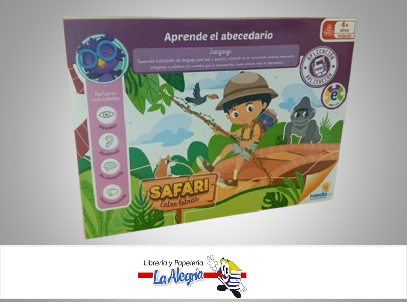 SAFARI ENTRE LETRAS 12232 JUEGO DIDACTICOMARCA RONDA