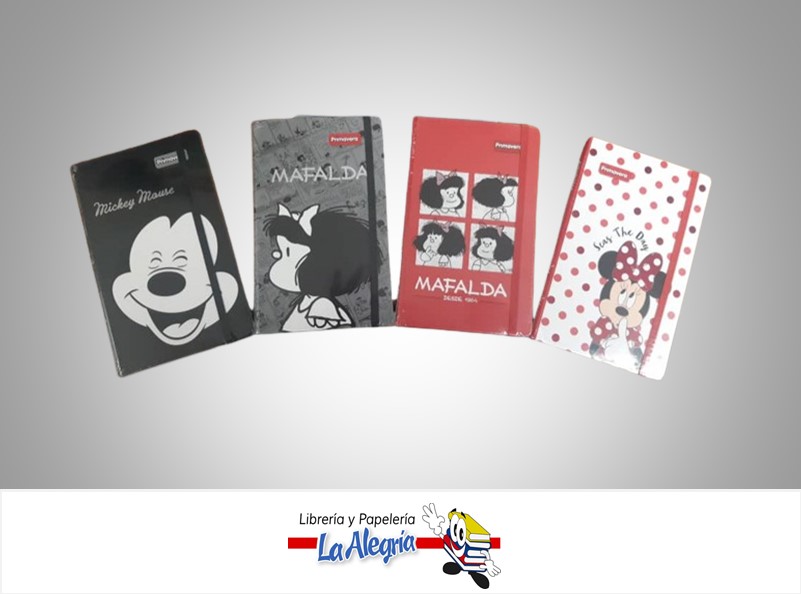 LIBRETA SKETCH 80 HOJAS DISNEY/MAFALDA MARCA PRIMAVERA