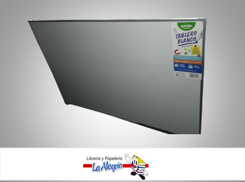 PIZARRA ACRILICA BLANCA WB-120X180; 120X180CM MARCA POINTER