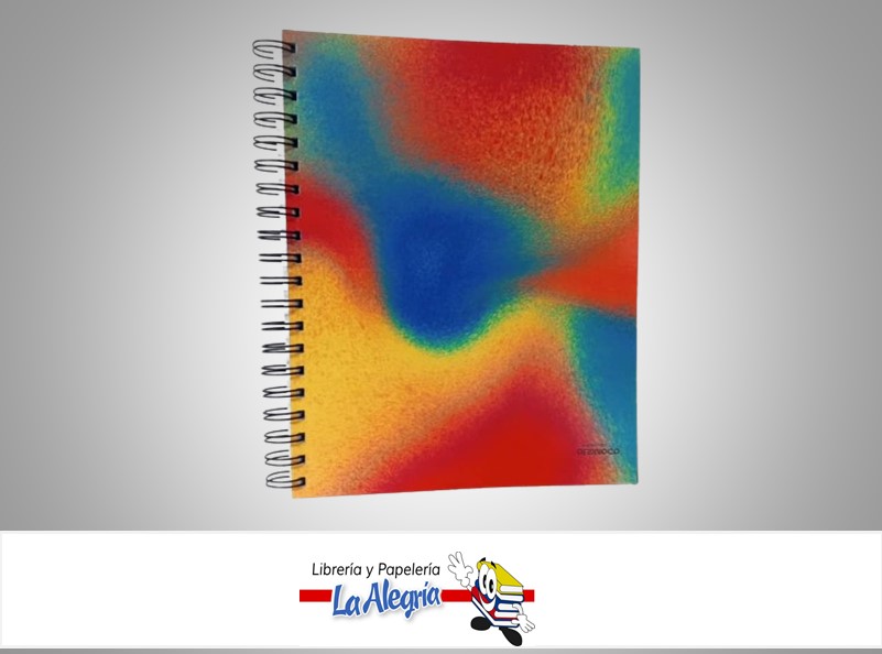 LIBRETA ESPIRAL 19.5X26CM 96 HOJAS 1 LINEA MARCA ORINOCO
