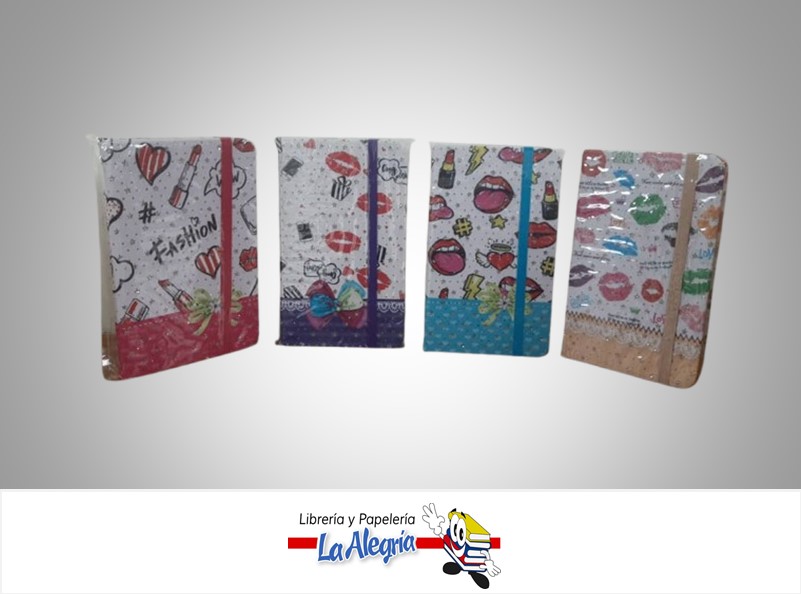 DIARIO ESTAMPADO PEQUEÑO DE 14X8.5CM MARCA DAILY