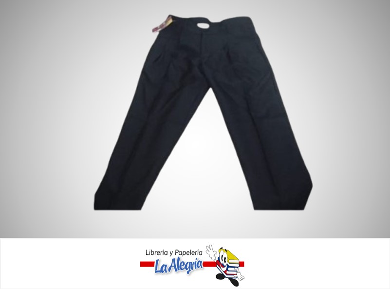 PANTALON ESCOLAR CLASICO TALLA 10 DAMA JUVENIL AZUL MARINO UND MARCA GUSTARA