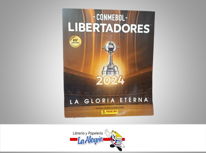 ALBUM COPA LIBERTADORES 2024 MARCA PANINI