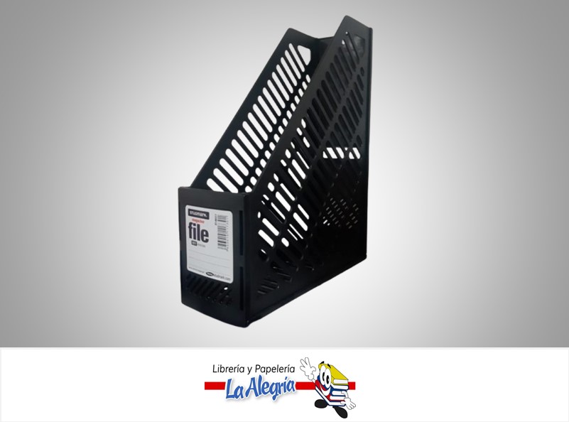 REVISTERO PLASTICO COLOR NEGRO MARCA STUDMARK