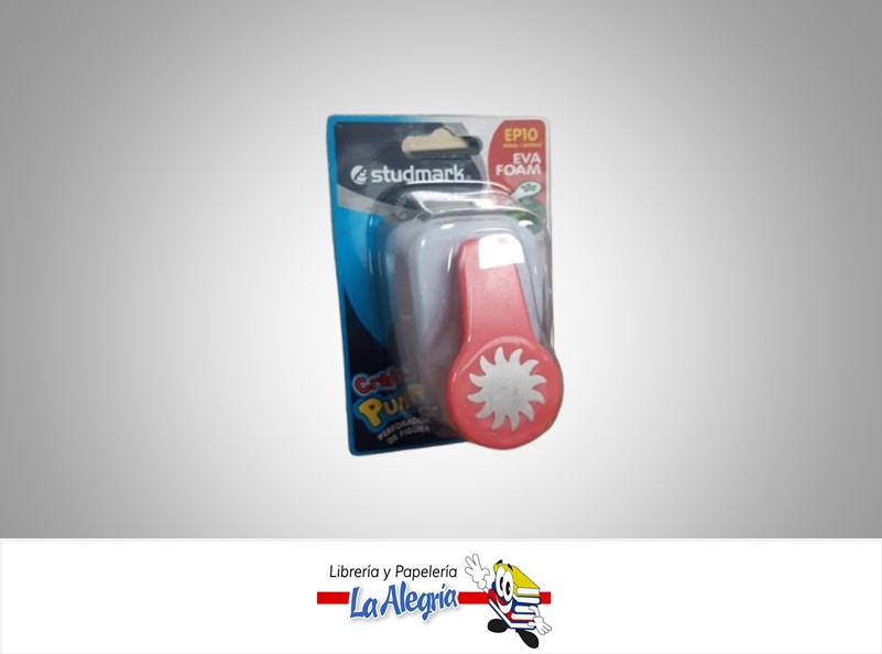 PERFORADOR PARA FOAMI CON DISEÑO DE SOL MARCA STUDMARK