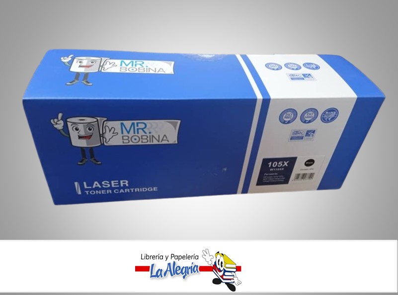 TONER 105X BB-W1105X C/CHIP MARCA MR. BOBINA