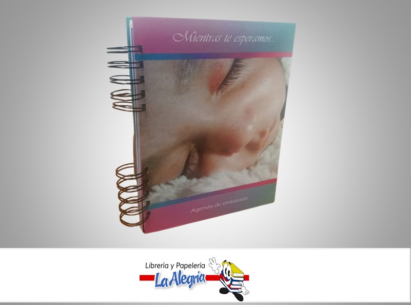 AGENDA DE EMBARAZO MIENTRAS LO ESPERAMOS MARCA KARINA TUOZZO