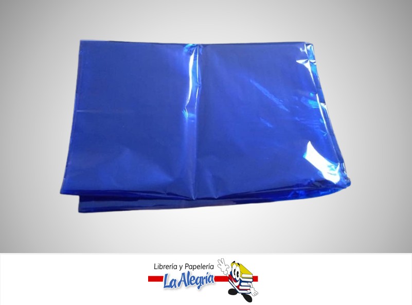PAPEL CELOFAN 70X100CM AZUL CELESTE UND MARCA S/M