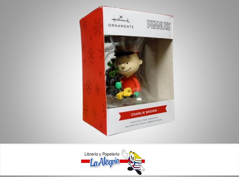 ADORNO PARA ARBOLITO CHARLIE BROWN MARCA HALLMARK