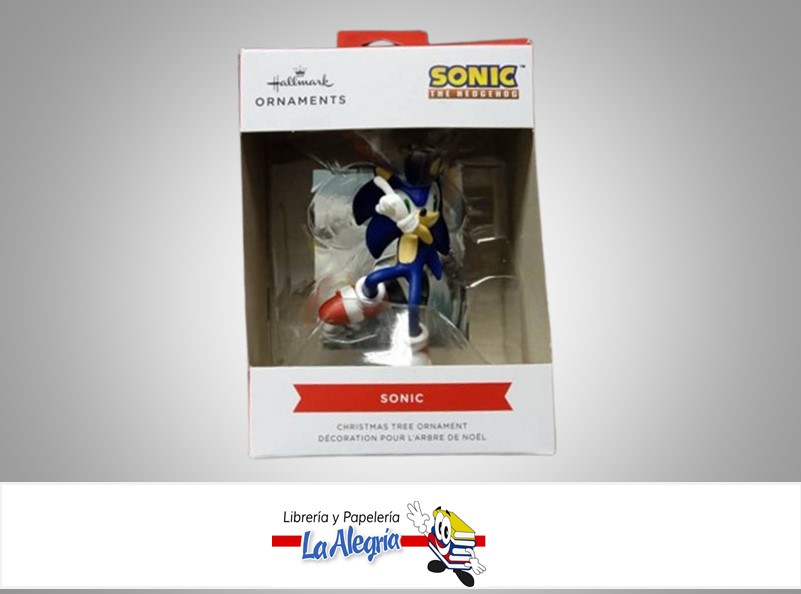 ADORNO PARA ARBOLITO SONIC MARCA HALLMARK