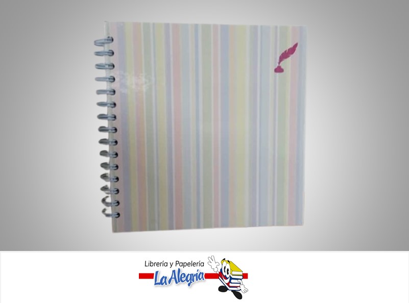 AGENDA SEMANARIA TAPA DURA ESPIRAL MARCA AGEVEN