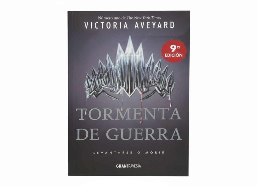 TORMENTA DE GUERRA TEMATICA FANTASÍA JUVENIL AUTOR VICTORIA AVEYARD MARCA OCEANO TRAVESIA