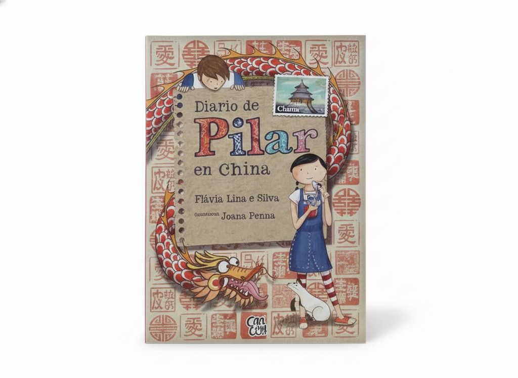 DIARIO DE PILAR EN CHINA TEMATICA CUENTO INFANTIL AUTOR FLAVIA LINS E SILVA MARCA V&R EDITORA