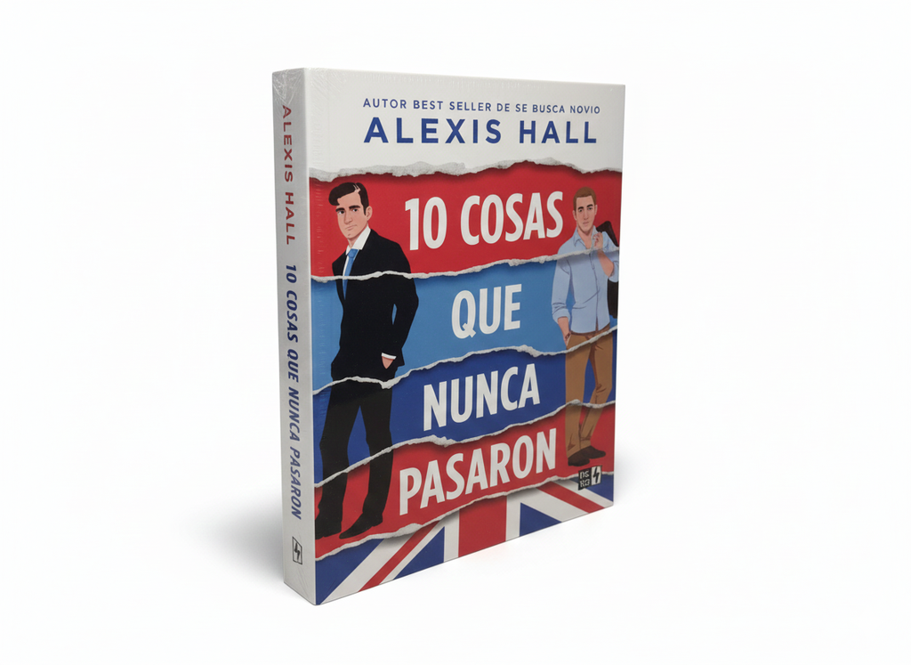 10 COSAS QUE NUNCA PASARON TEMATICA NOVELA  AUTOR ALEXIS HALL MARCA V&R EDITORAS