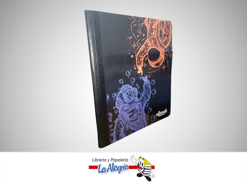 LIBRETA EMPASTADA 1 LINEA 100 HOJAS MARCA OFIMAK