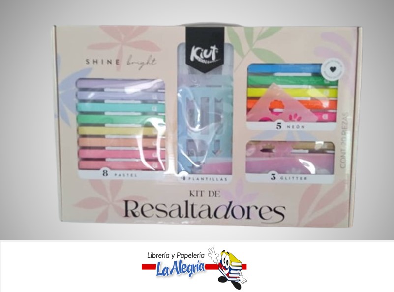 RESALTADOR KIT DE 20 UNIDADES MARCA KIUT
