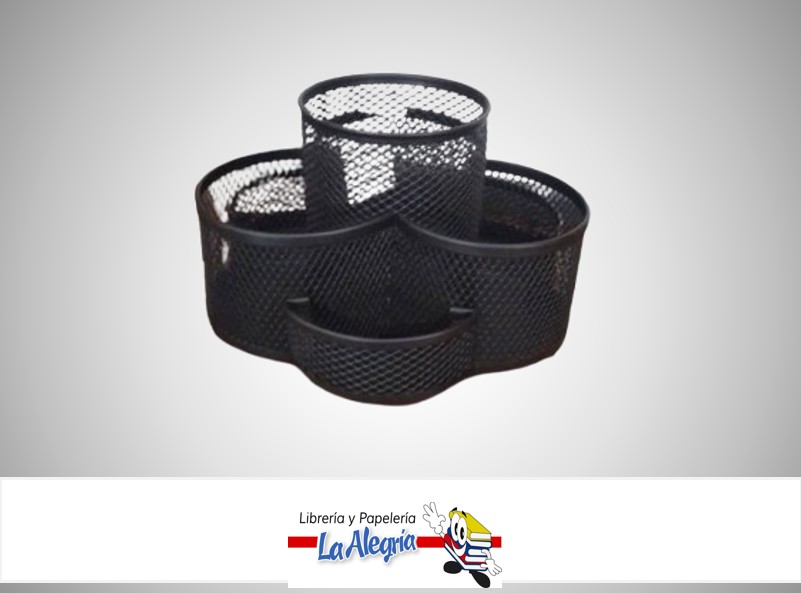 ORGANIZADOR DE ESCRITORIO MALLA METAL 10.9X17 CM 86783 MARCA STARMATE