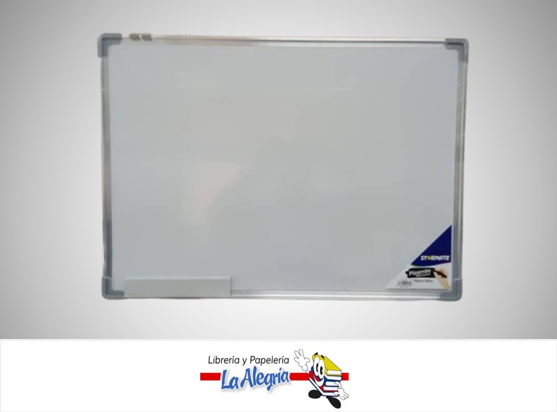 PIZARRA ACRILICA BLANCA MAGNETICA 50X70 CM STR-1090 MARCA STARMATE
