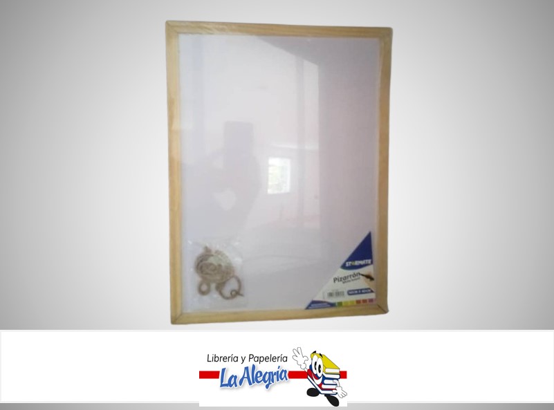 PIZARRA ACRILICA MARCO DE MADERA 30X40CM STR-3282 MARCA STARMATE