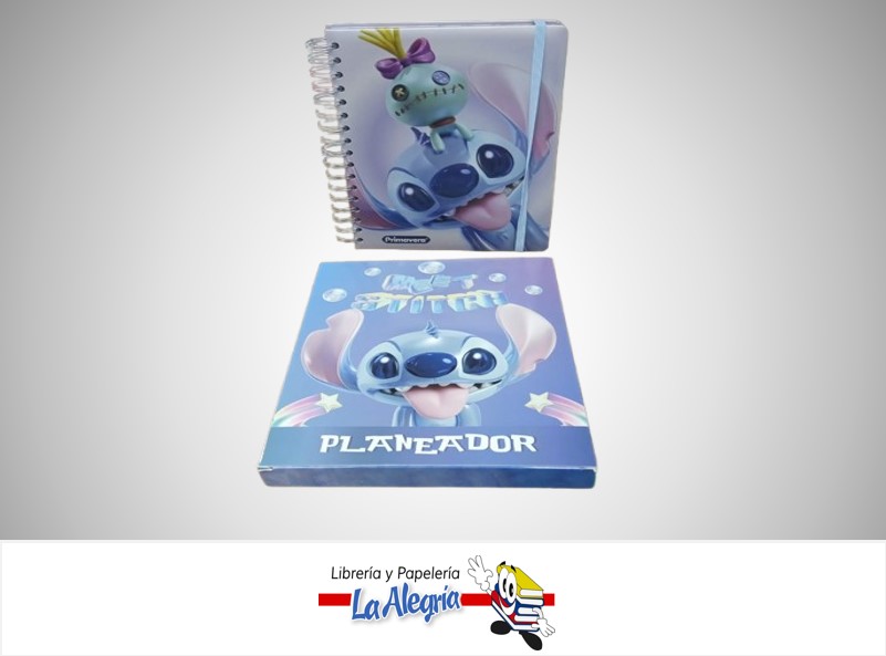 AGENDA PLANIFICADORA STITCH MARCA PRIMAVERA