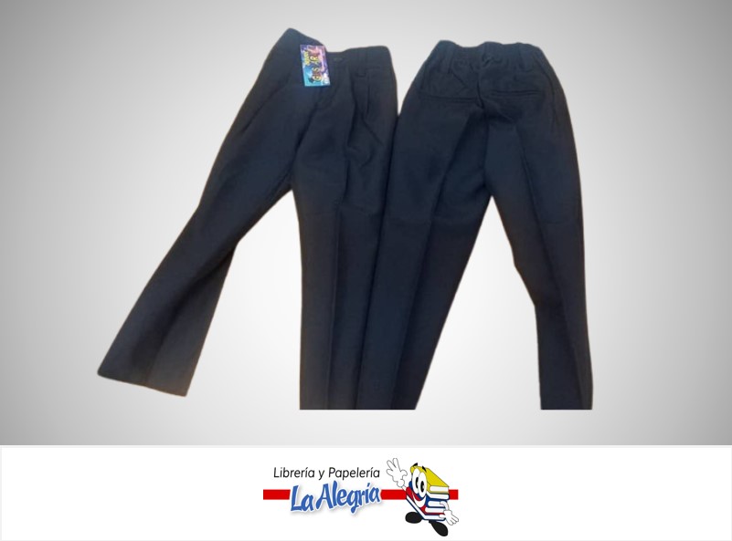 PANTALON CON GOMA PINZAS NIÑO TALLA 04 UND MARCA GUSTARA