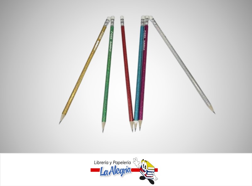 LAPIZ DE GRAFITO HB N°2 ESCARCHADOS UND STR-2106 MARCA STARMATE