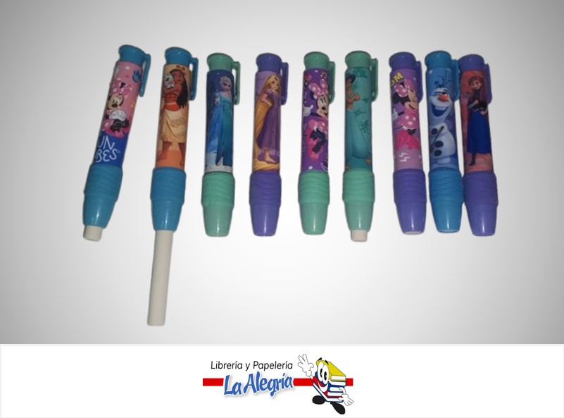 BORRADOR RETRACTIL DISNEY NIÑA UND MARCA PRIMAVERA