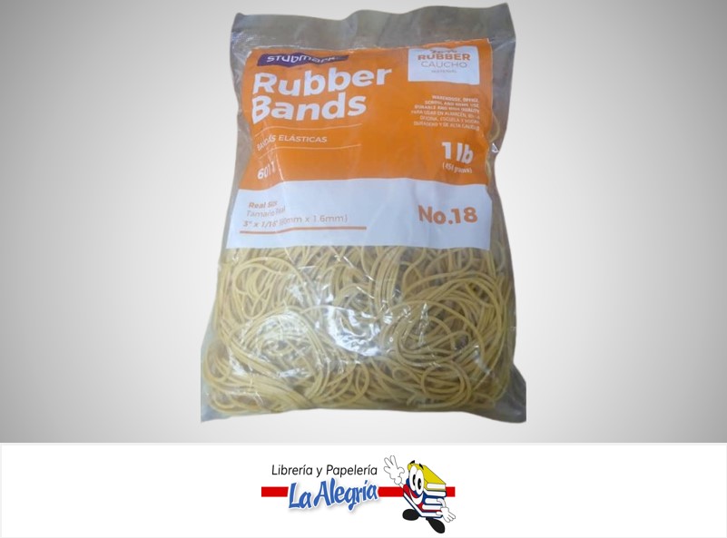 LIGA DE GOMA N°18 454GR ST06011 MARCA STUDMARK