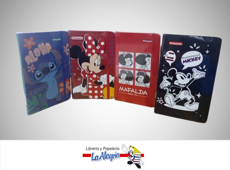 LIBRETA SKETCH 80 HOJAS DISNEY/MAFALDA 21X13CM MARCA PRIMAVERA
