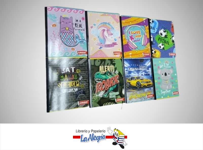 LIBRETA MIXTA 100 HOJAS MARCA CRISVI