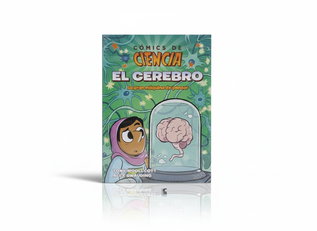 EL CEREBRO LA GRAN MAQUINARIA DE PENSAR COMIC DE CIENCIA TEMATICA COMIC AUTOR TORY WOOLLCOTT/ALEX GRAUDINS MARCA OCEANO