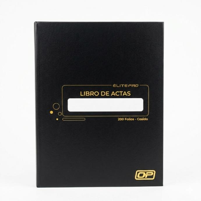 LIBRO DE ACTAS 200 FOLIOS MARCA OFFICE PRO