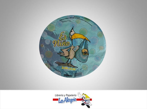 [742554281411] GLOBO FOIL 10 ES NINO AZUL UND MARCA KALEIDOSCOPE   