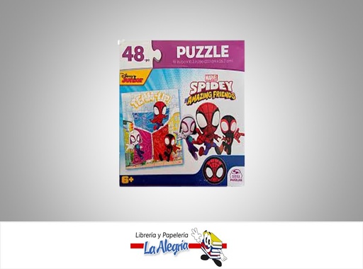 [778988418918] ROMPECABEZA SPIDEY AMAZING FRIENDS 48PZ MARCA CARDINAL