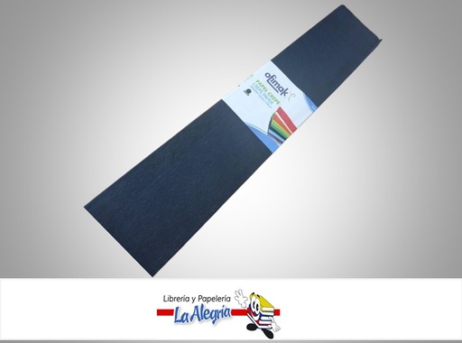 [781360870617] PAPEL CREPE 50X190CM NEGRO UND MARCA OFIMAK