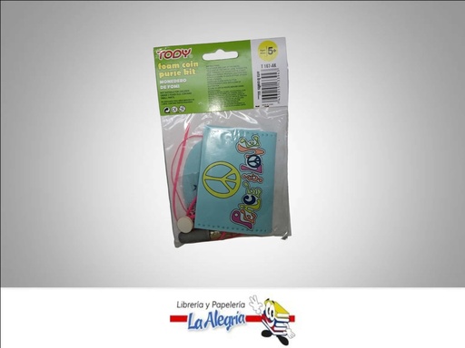 [7453015133943] FOAMI ACTIVITY KIT MONEDERO PAZ Y AMOR UND MARCA TODY
