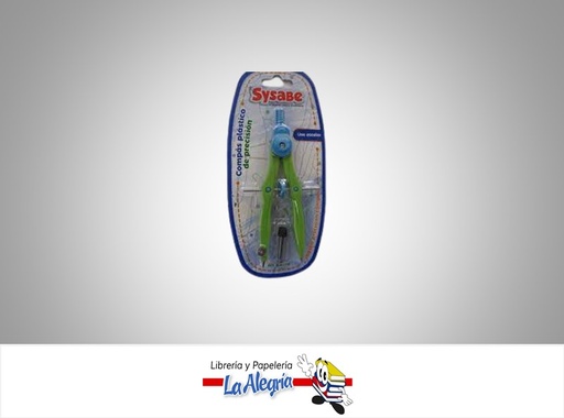 [7591213012902] COMPAS DE PRECISION ESCOLAR CON MINAS MARCA SYSABE
