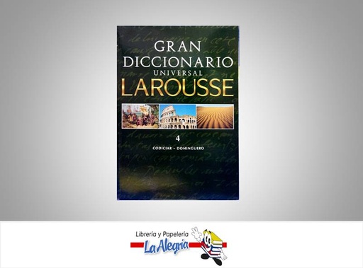 [9789568402518] GRAN DICCIONARIO UNIVERSAL LAROUSSE 4  TEMATICA DICCIONARIOS AUTOR LAROUSSE EDITORIAL LAROUSSE
