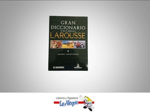 [9789568402563] GRAN DICCIONARIO UNIVERSAL LAROUSSE 9  TEMATICA DICCIONARIOS AUTOR LAROUSSE EDITORIAL LAROUSSE
