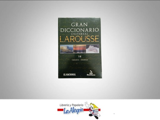 [9789568402617] GRAN DICCIONARIO UNIVERSAL LAROUSSE 14  TEMATICA DICCIONARIOS AUTOR LAROUSSE EDITORIAL LAROUSSE
