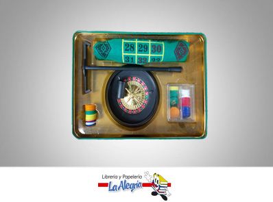 [012031] SET MINI RULETA CASINO    
