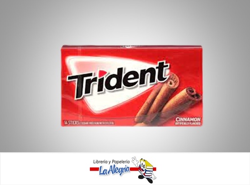 [012546011471] CHICLET TRIDENT 14 PZ CANELA MARCA MONDELEZ