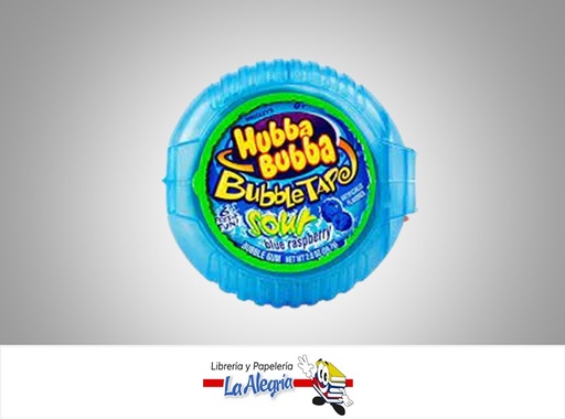 [022000016935] CHICLET HUBBA BUBBA FRAMBUESA AZUL 56,7GR MARCA WRIGLEYS