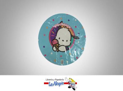 [026635089548] GLOBO FOIL 18 POCHACCO AZUL UND MARCA ANAGRAM   