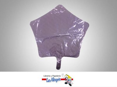 [026635315715] GLOBO FOIL 22 ESTRELLA LILA UND MARCA ANAGRAM   
